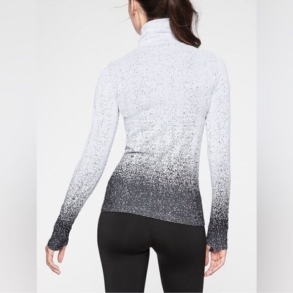 Athleta Flurry Base Layer Ombre Turtleneck Outdoors Top S - Picture 2 of 9